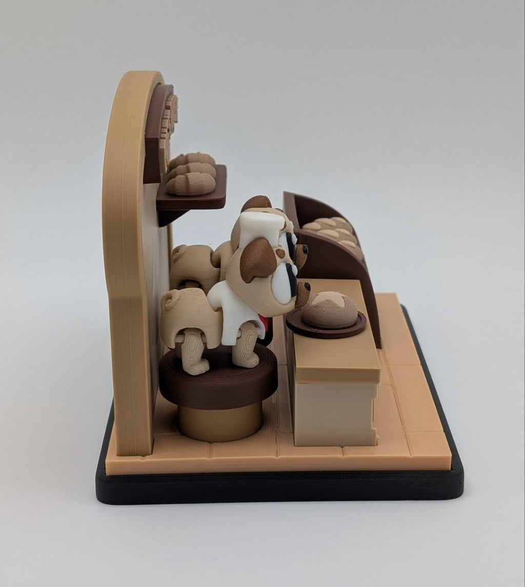 🐶🧁 Mini Pug Bakery Playset 🧁🐶