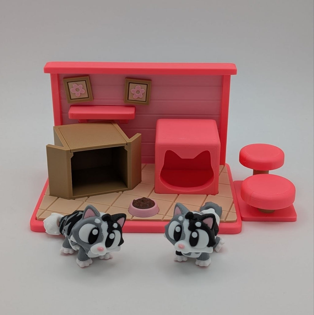 🐱🐾 Mini Cat Playset 🐾🐱