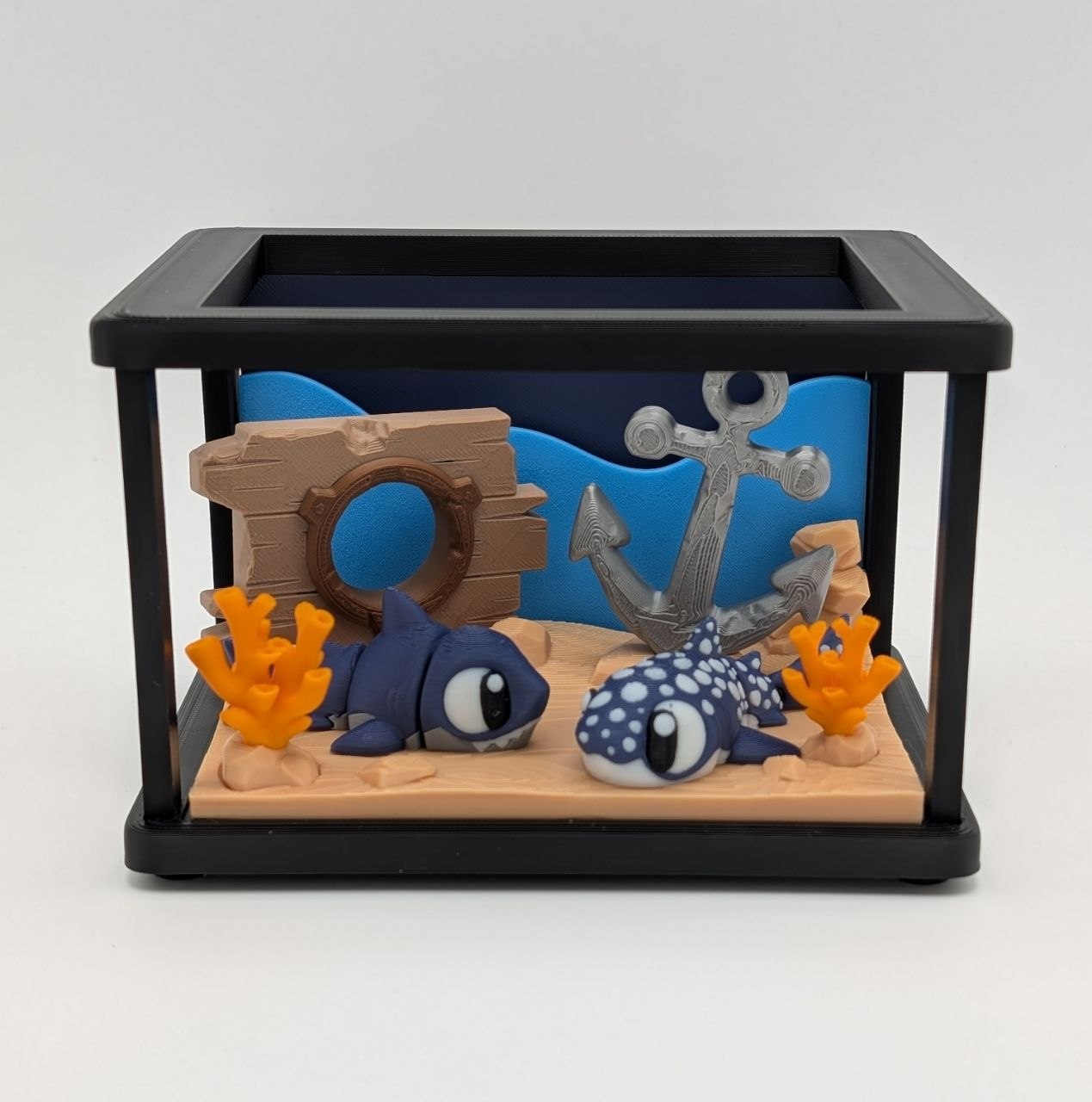 🦈🌊 Mini Shark Playset 🌊🦈