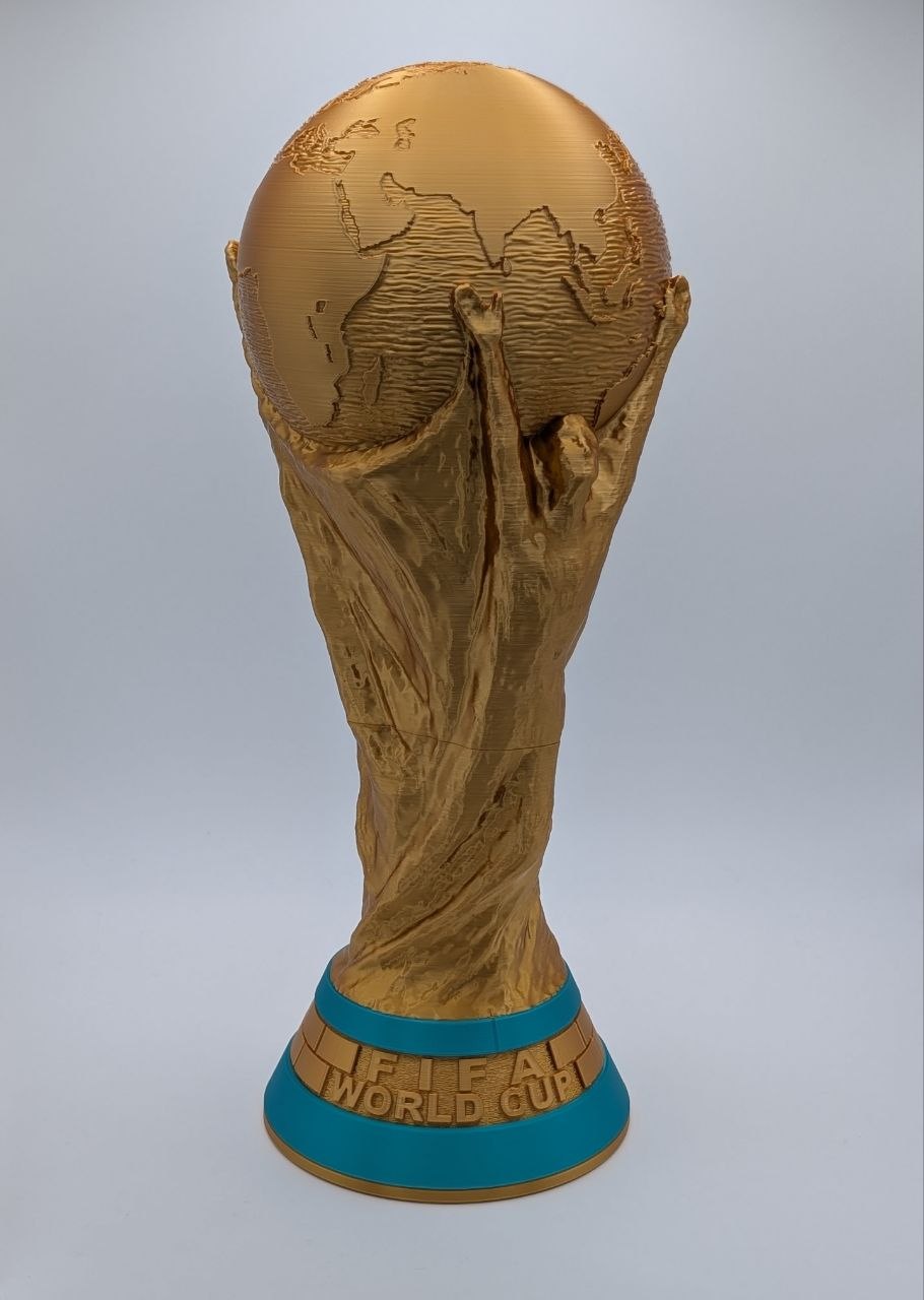 🏆✨ Life Size World Cup Style Trophy ✨🏆