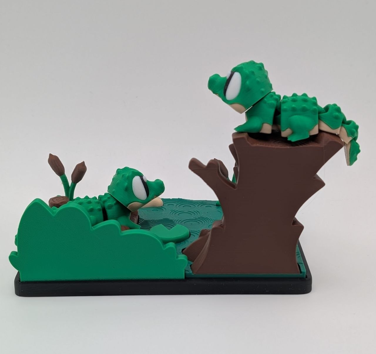 🐊🌿 Mini Crocodile Playset 🌿🐊