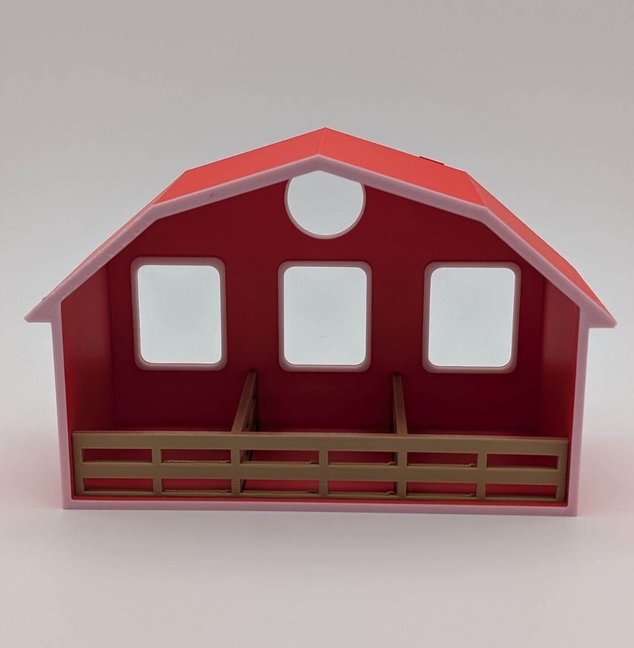 🚜🐄 Barn Playset with 3 Animals 🐖🐑
