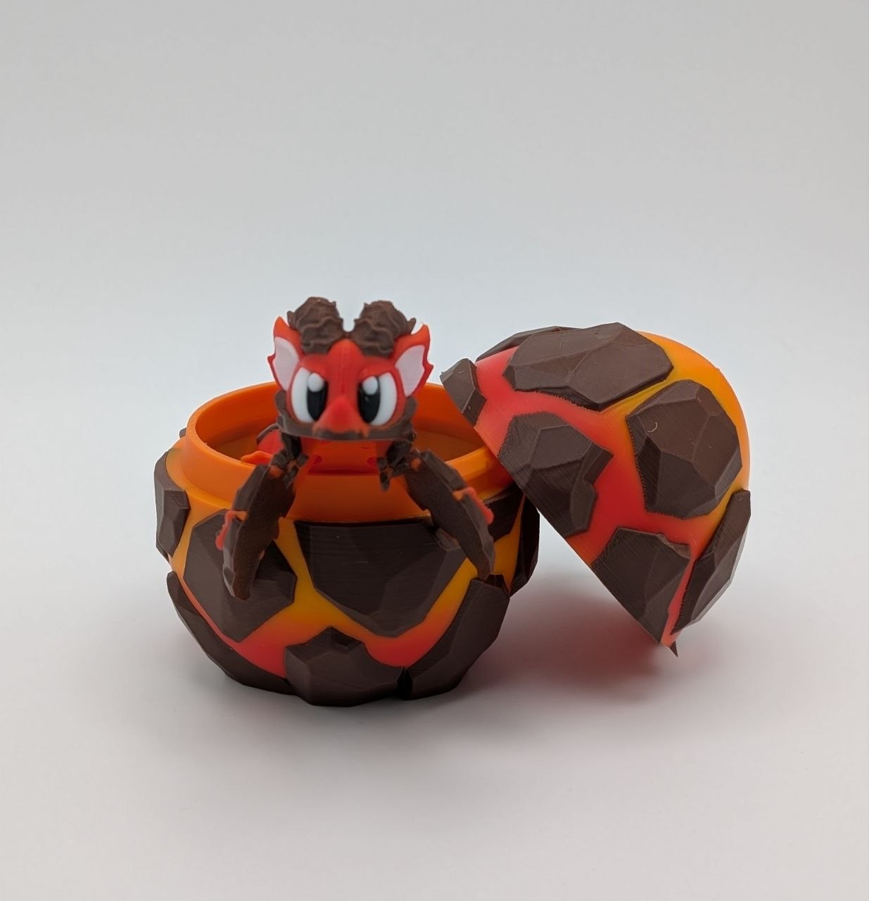 🌋🔥 Lava Dragon & Dragon Egg 🔥🌋