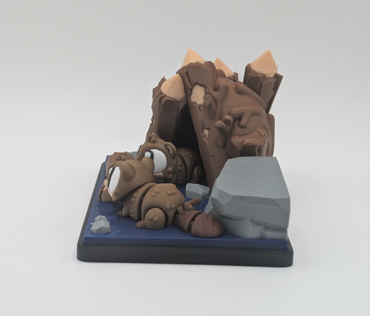 🦫🌲 Mini Beaver Playset 🌲🦫