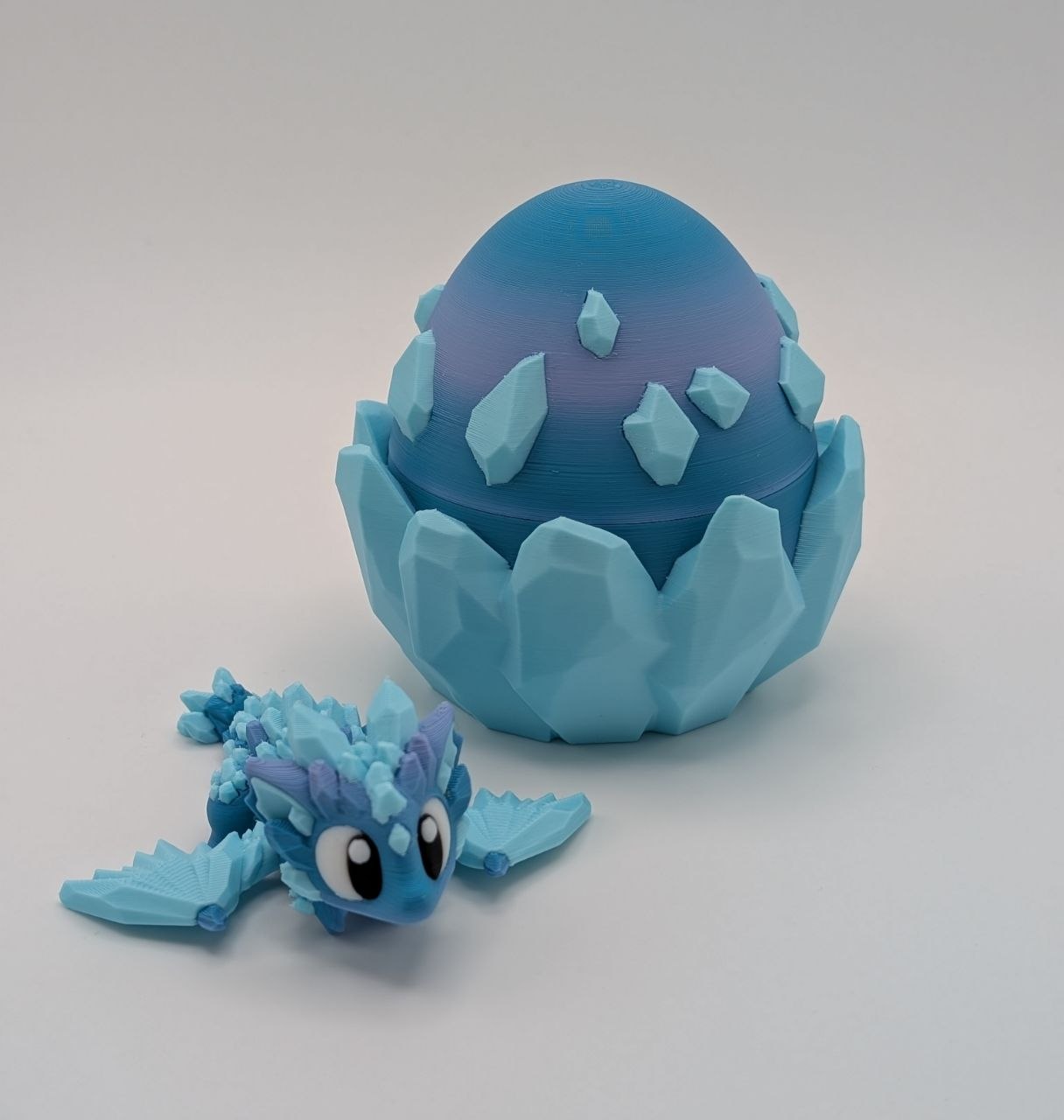 ❄️🐉 Ice Dragon & Dragon Egg 🐉❄️