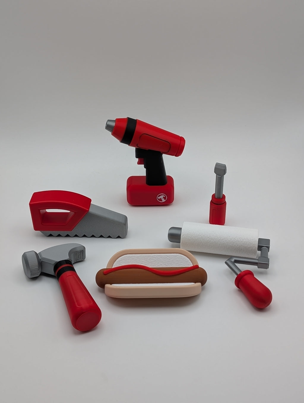 🔨🌭 Tradie Essentials Play Set 🌭🔨