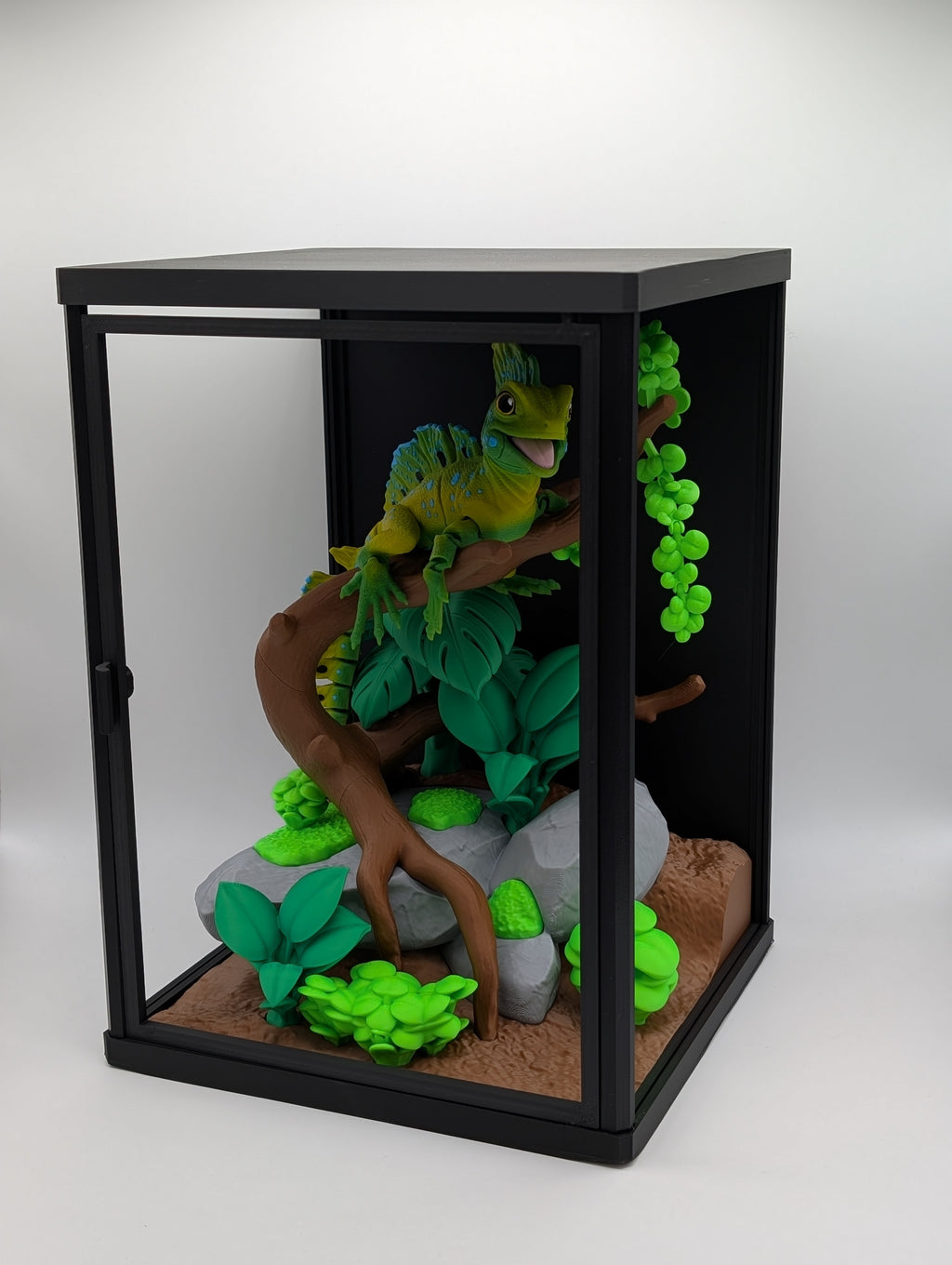 🦎🌿 Plumed Basilisk Jungle Enclosure 🌿🦎