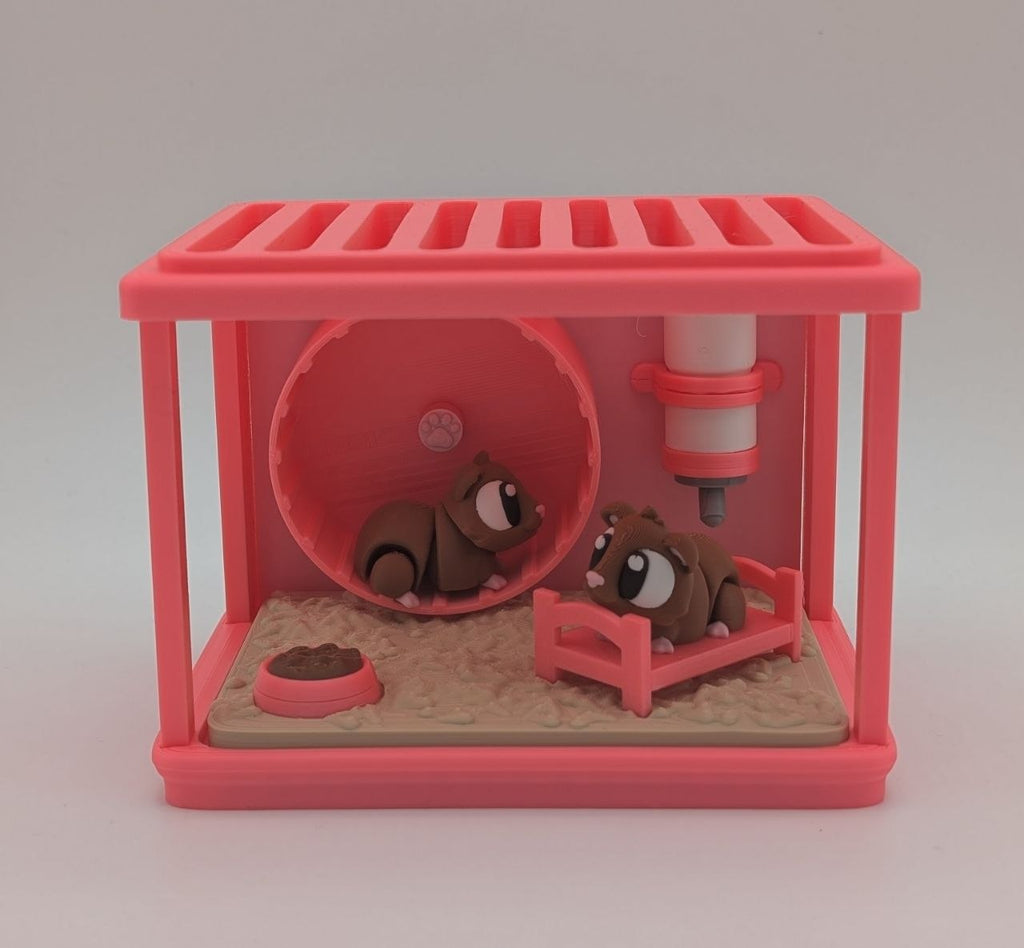 🐹🥕 Mini Guinea Pig Playset 🥕🐹