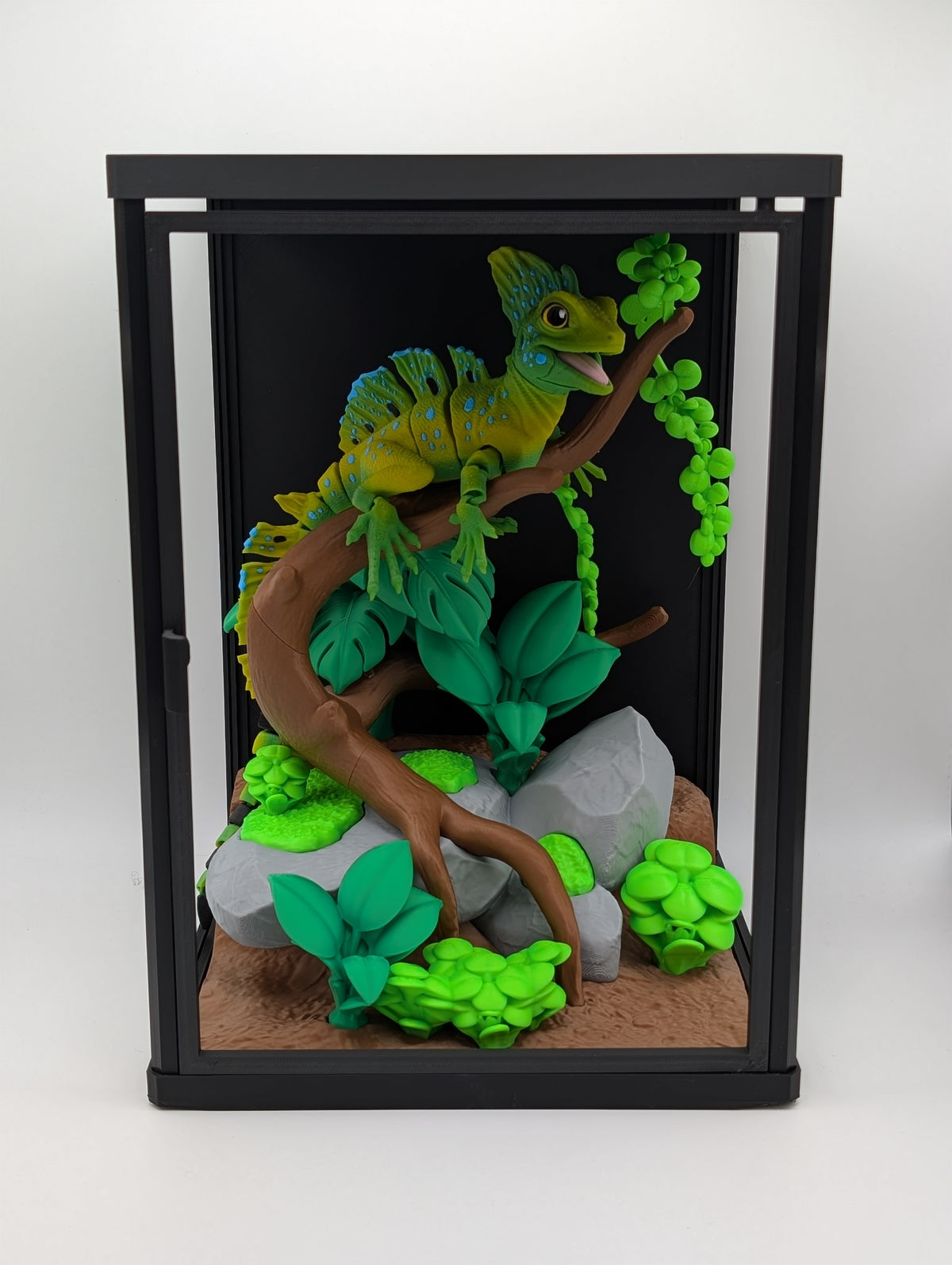 🦎🌿 Plumed Basilisk Jungle Enclosure 🌿🦎