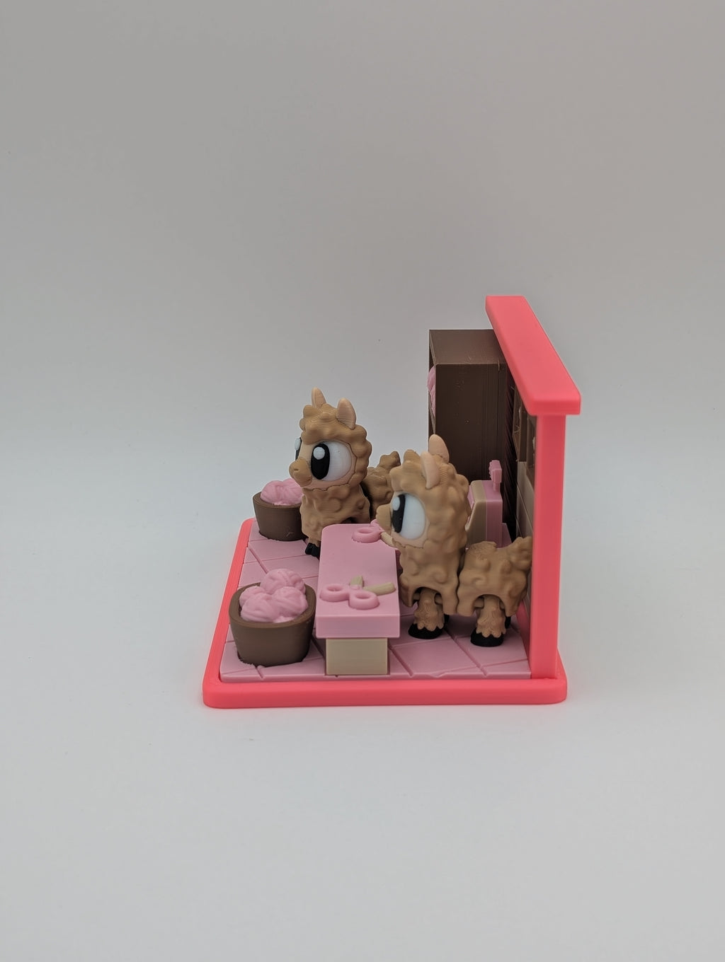 🦙🧶 Mini Alpaca Yarn Shop Playset 🧶🦙
