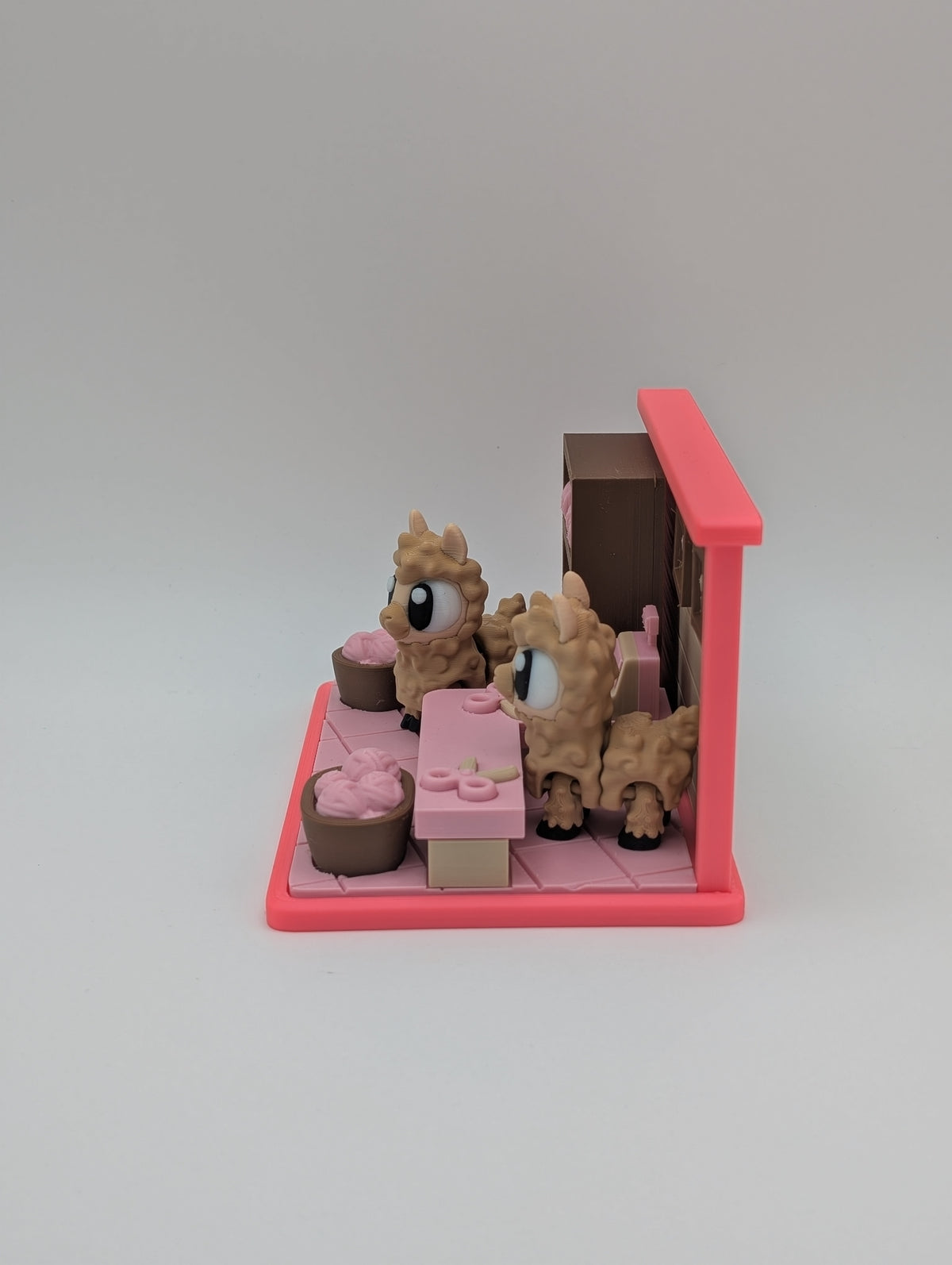🦙🧶 Mini Alpaca Yarn Shop Playset 🧶🦙