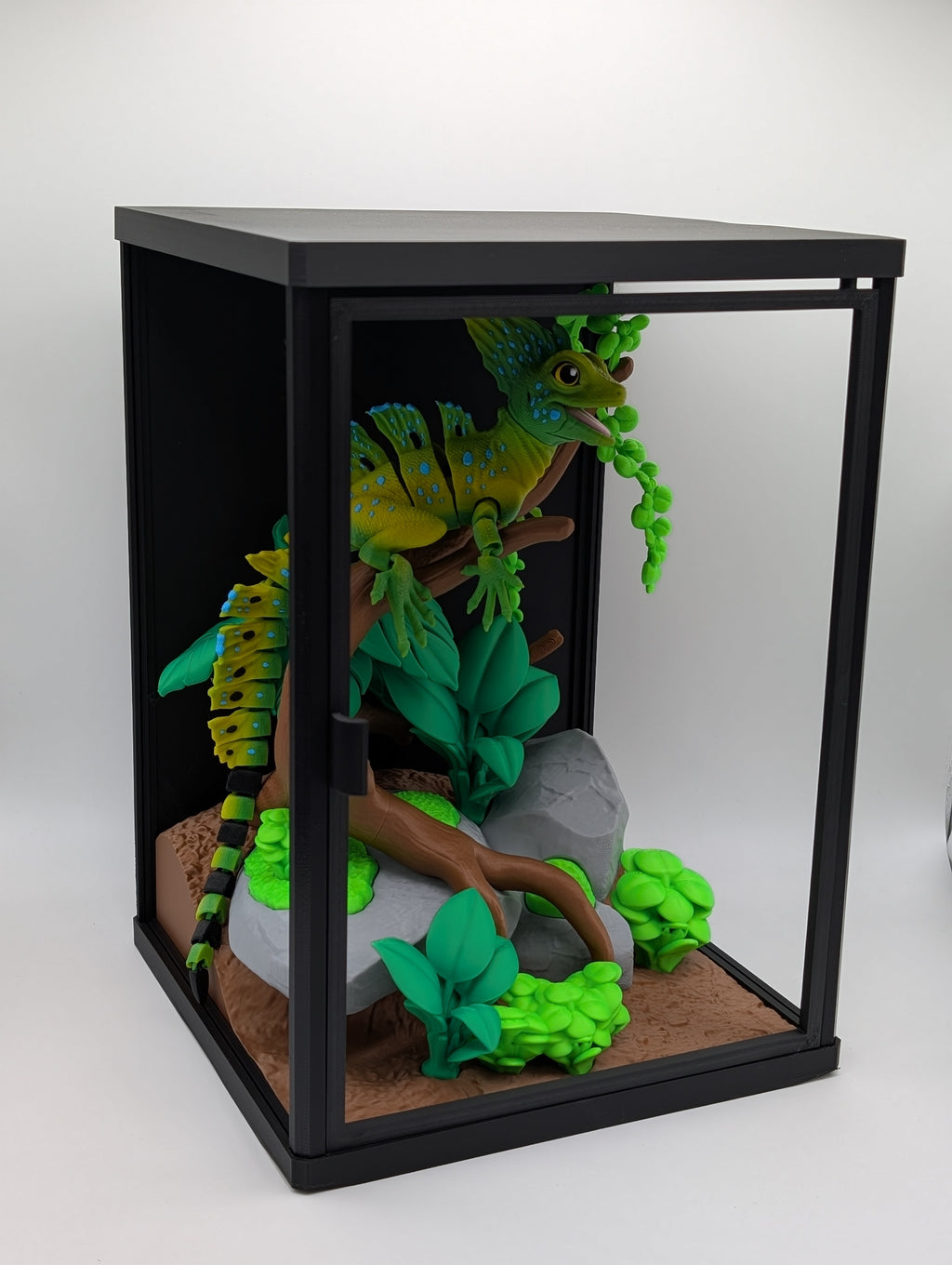 🦎🌿 Plumed Basilisk Jungle Enclosure 🌿🦎