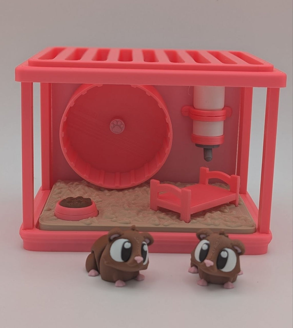 🐹🥕 Mini Guinea Pig Playset 🥕🐹
